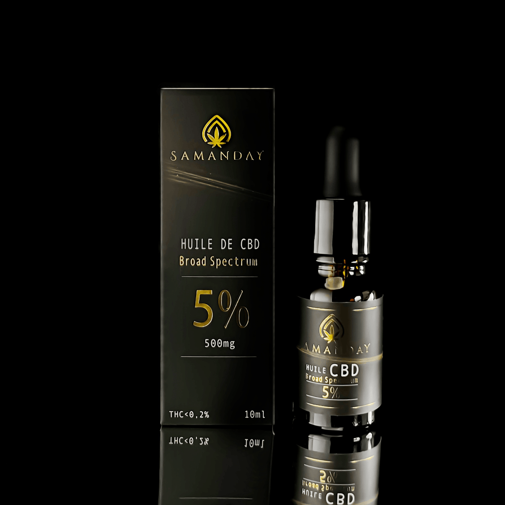 Huile de CBD Purifiée - Samanday - Spectre large - (Broad spectrum) - Samanday